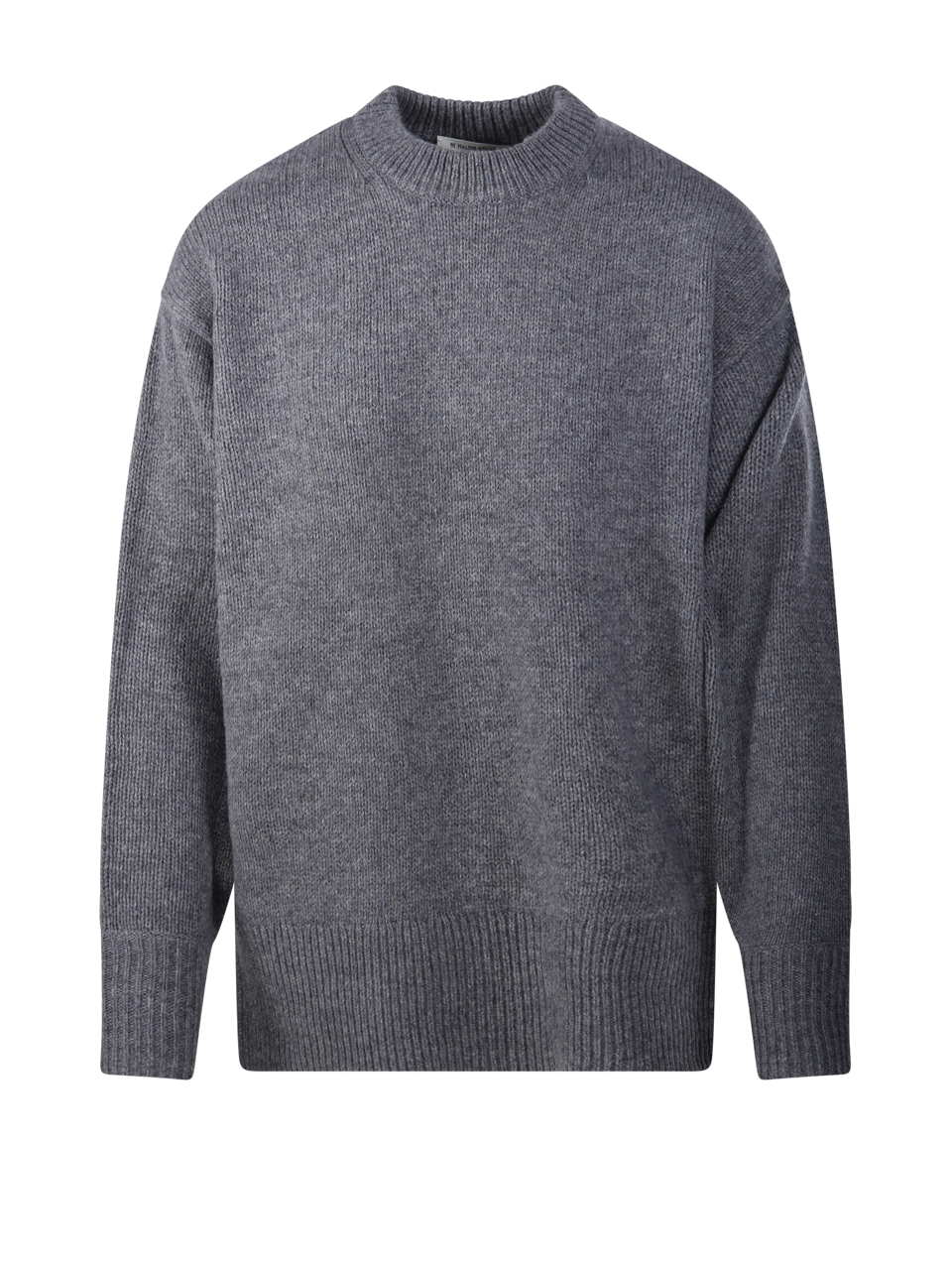 WOMAN BY MALENE BIRGER GREY WOOL BRADLEY SWEATER