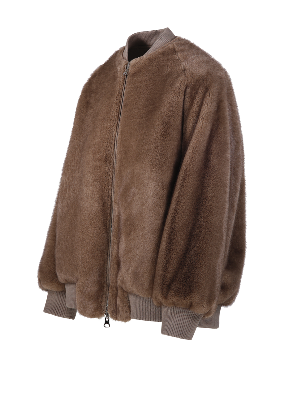 WOMAN VALENTINI 1972 BEIGE POLYESTER ECO MINK JACKET