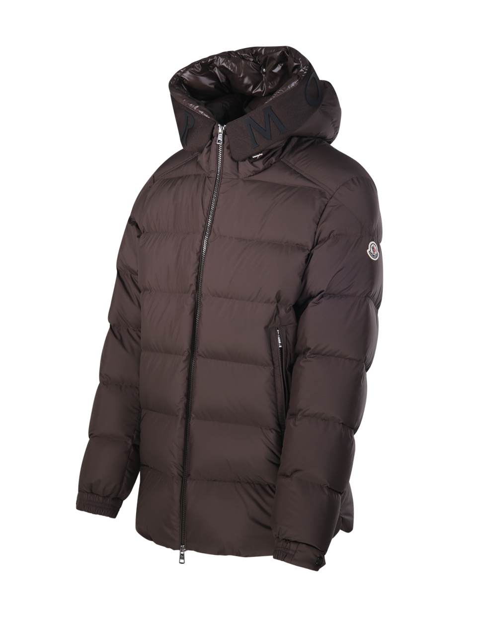 MEN MONCLER BROWN POLYESTER ORVELLE JACKET
