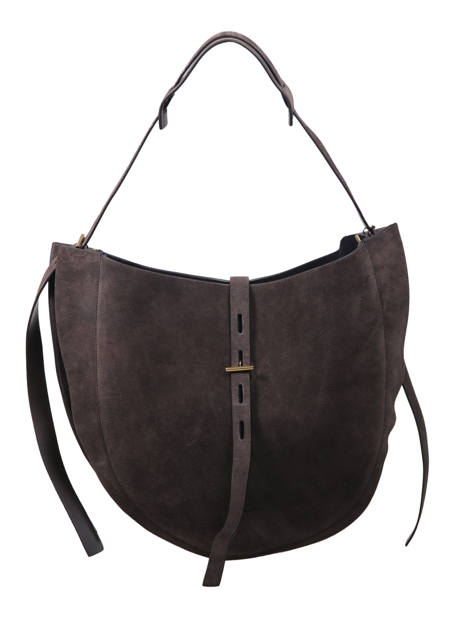 WOMAN MINOBOSSI BROWN LEATHER LIZ BAG