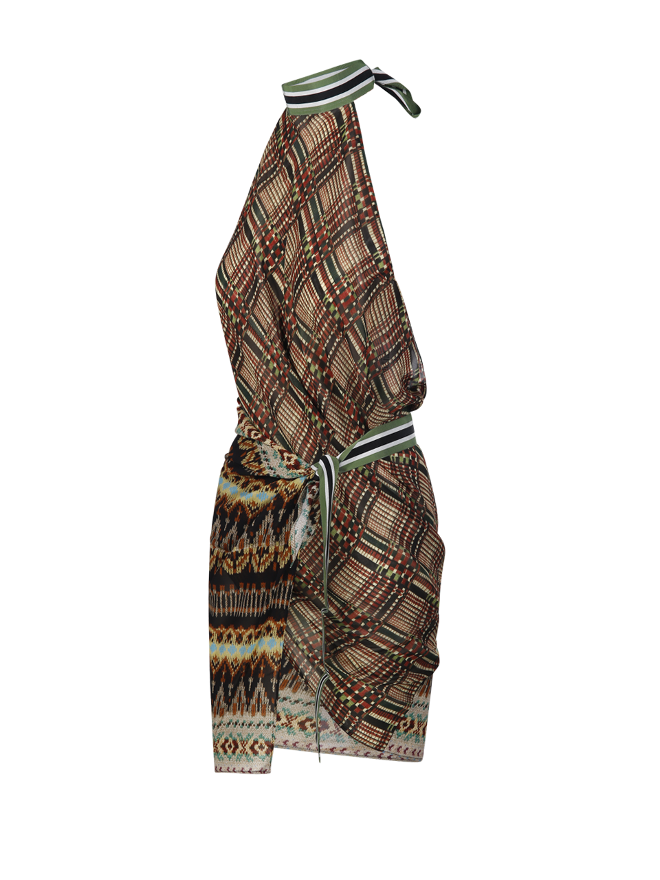 WOMAN DRIES VAN NOTEN GREEN VISCOSE CARFYS TOP