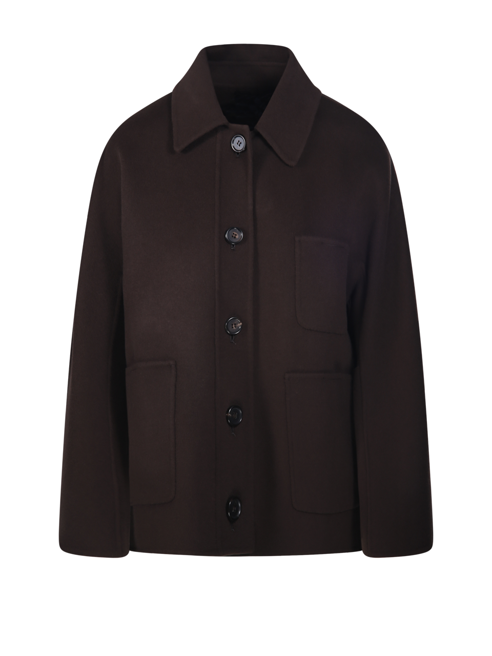 WOMAN MAXMARA S BROWN VIRGIN WOOL CLOE BLAZER