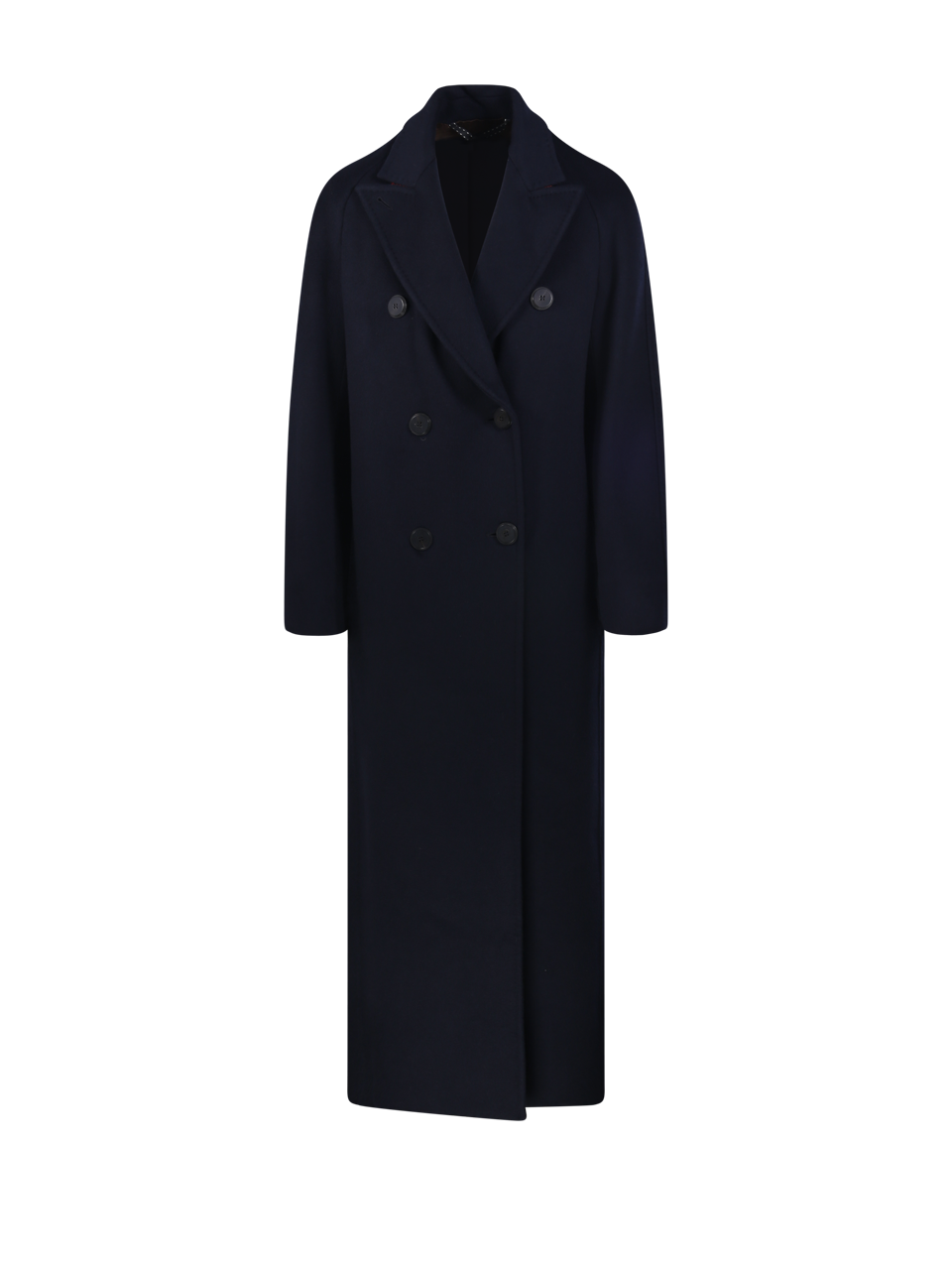 WOMAN MAXMARA BLUE CASHMERE VOLANTE COAT