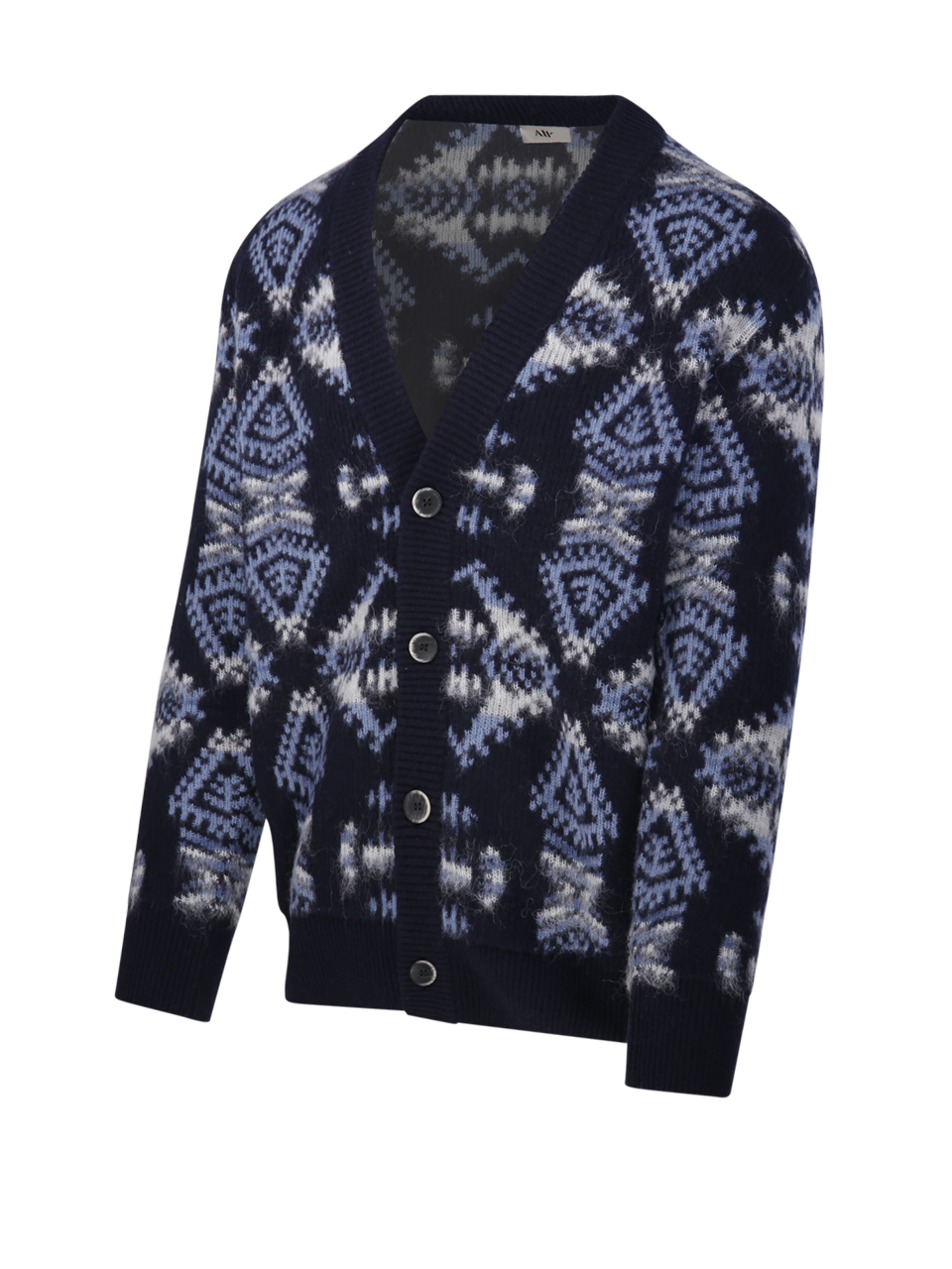 MEN ALTEA BLUE VIRGIN WOOL SWEATER