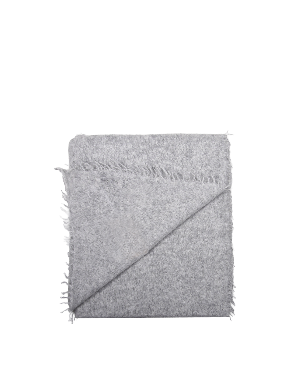 WOMAN MOULETA GREY CASHMERE SCARF