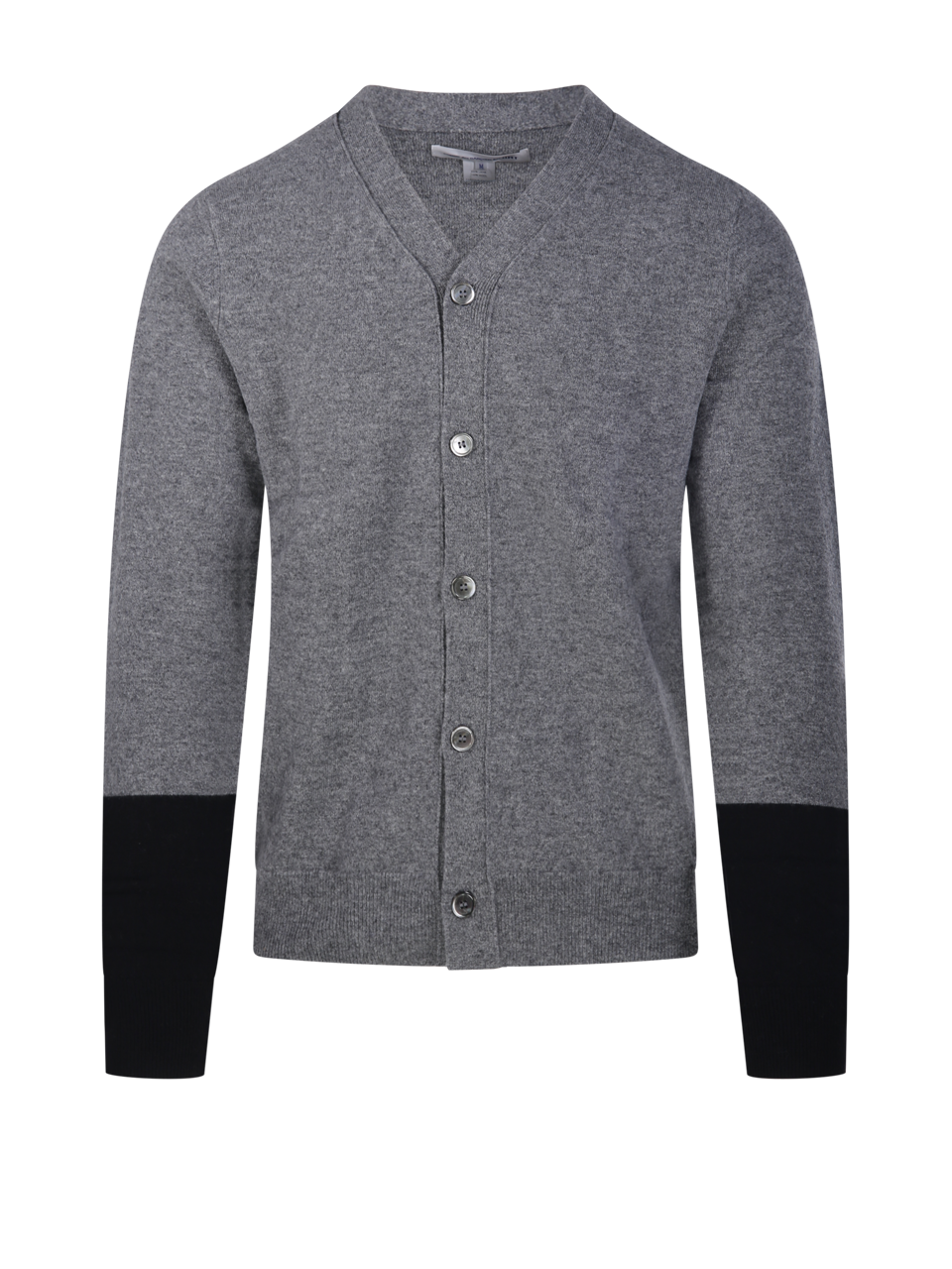MEN COMME DES GARCONS FOREVER GREY WOOL CARDIGAN