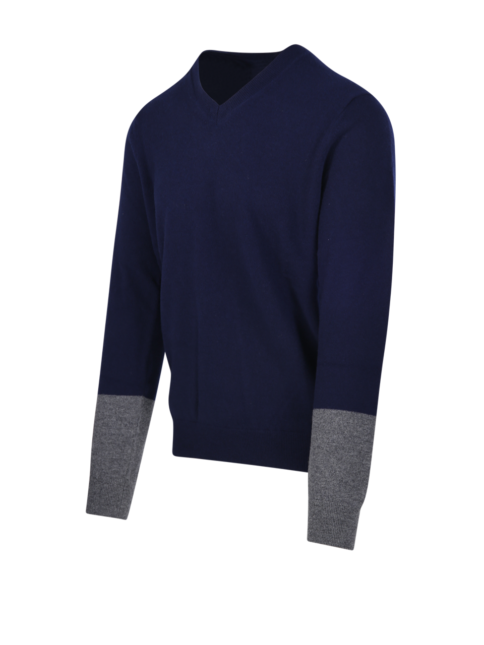 MEN COMME DES GARCONS FOREVER BLUE WOOL PULLOVER