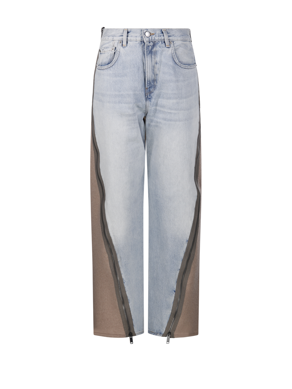 WOMAN HAIKURE BLUE COTTON BONNIE ZIP JEANS