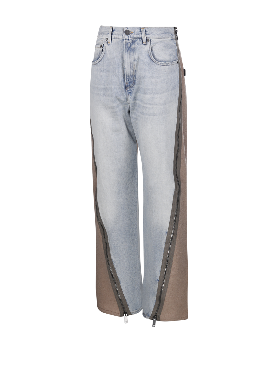 WOMAN HAIKURE BLUE COTTON BONNIE ZIP JEANS