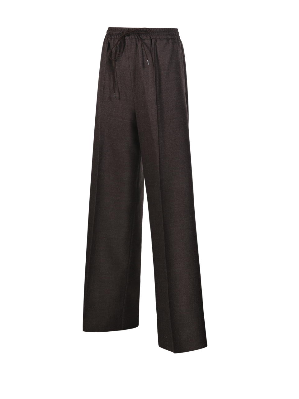 WOMAN MAXMARA BROWN VIRGIN WOOL PANTONE PANT