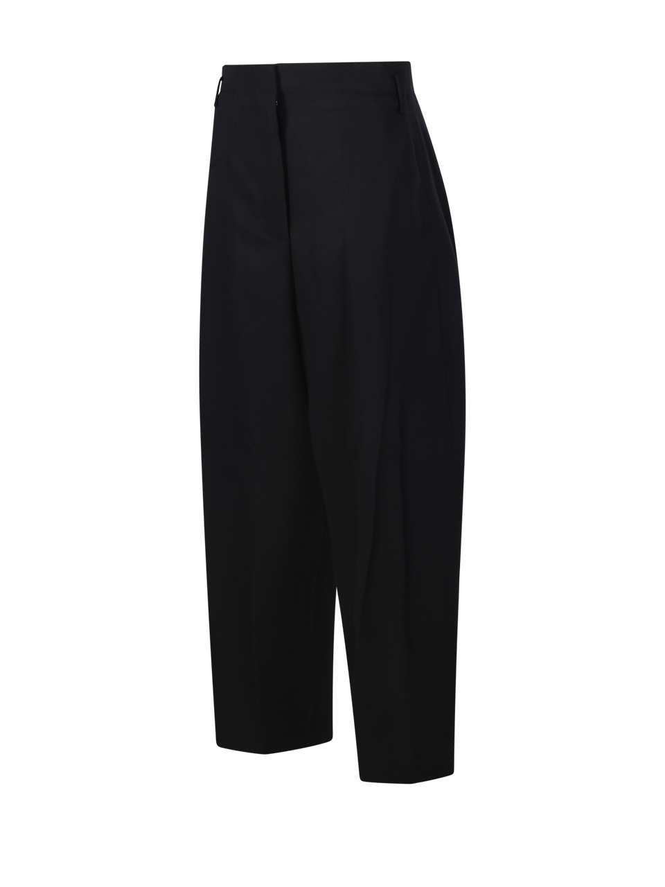 UOMO JACQUEMUS PANTALONI MIAMI IN LANA VERGINE NERA 