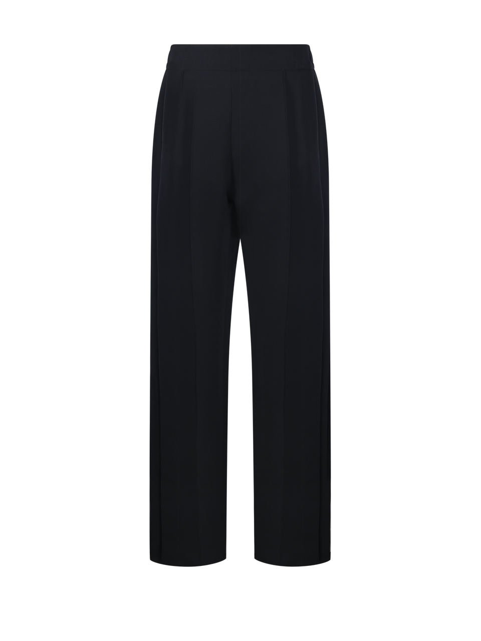 WOMAN COURREGES BLACK POLYESTER SNAP TWILL FLARE PANT