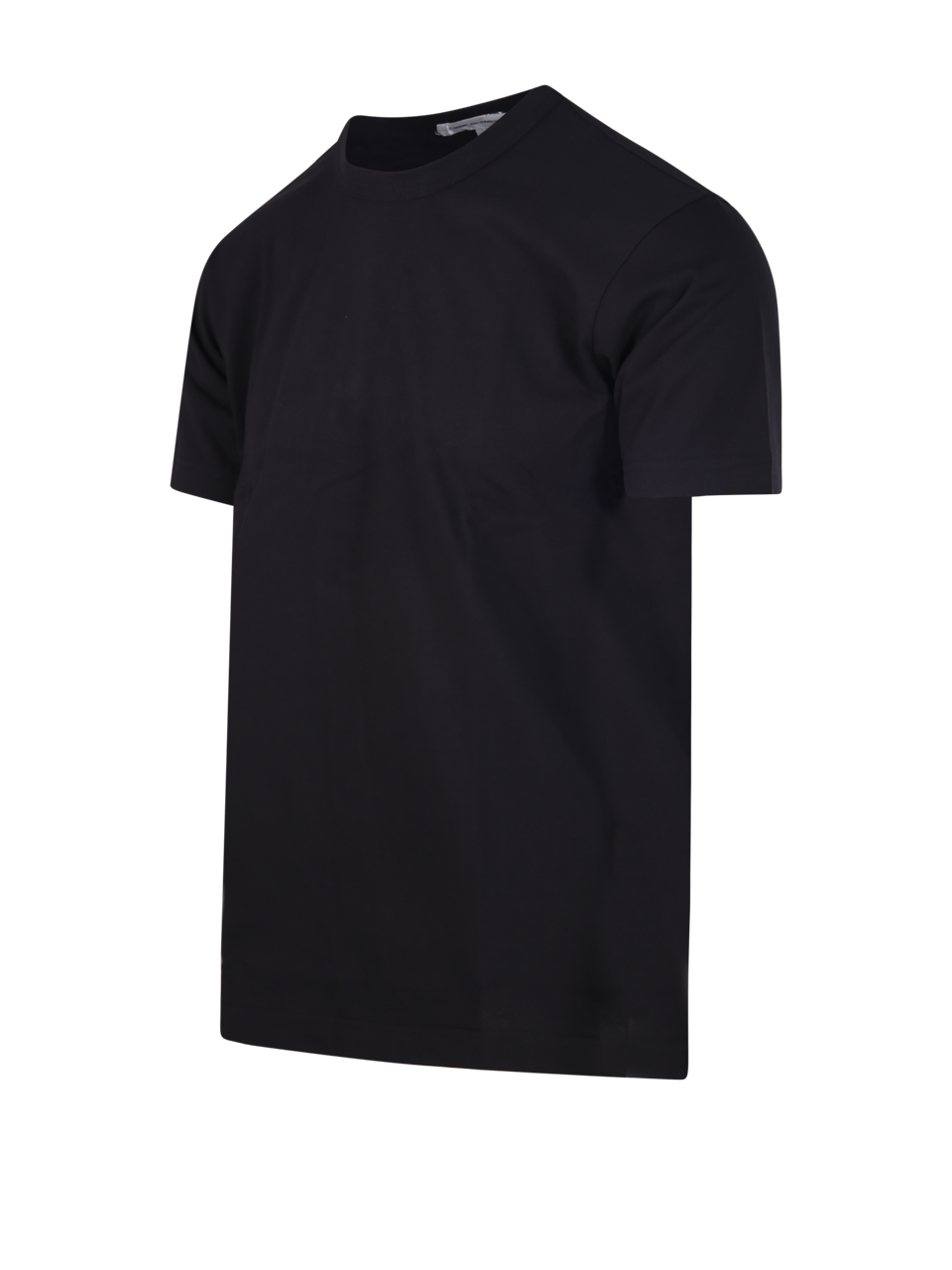 MEN COMME DES GARCONS SHIRT BLACK COTTON T-SHIRT
