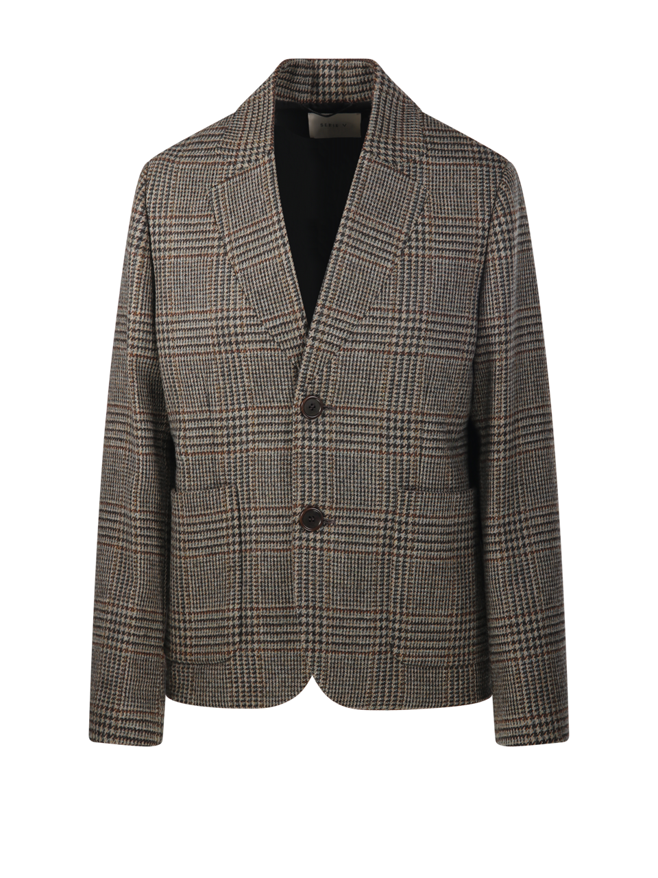 WOMAN SERIE V BROWN WOOL BLAZER