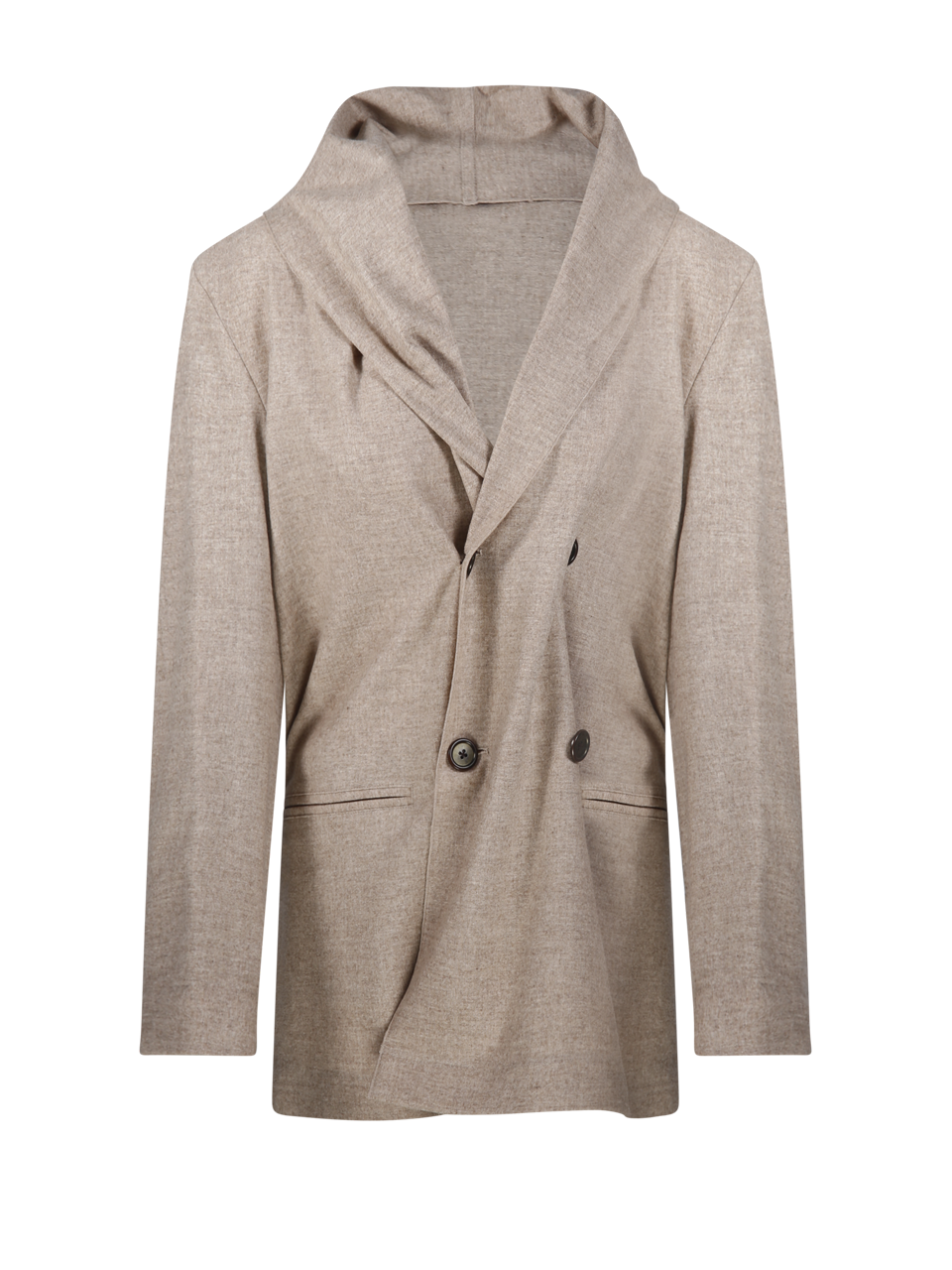 WOMAN SERIE V NUDE VIRGIN WOOL BLAZER