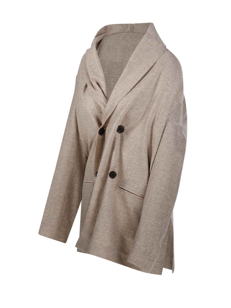 WOMAN SERIE V NUDE VIRGIN WOOL BLAZER