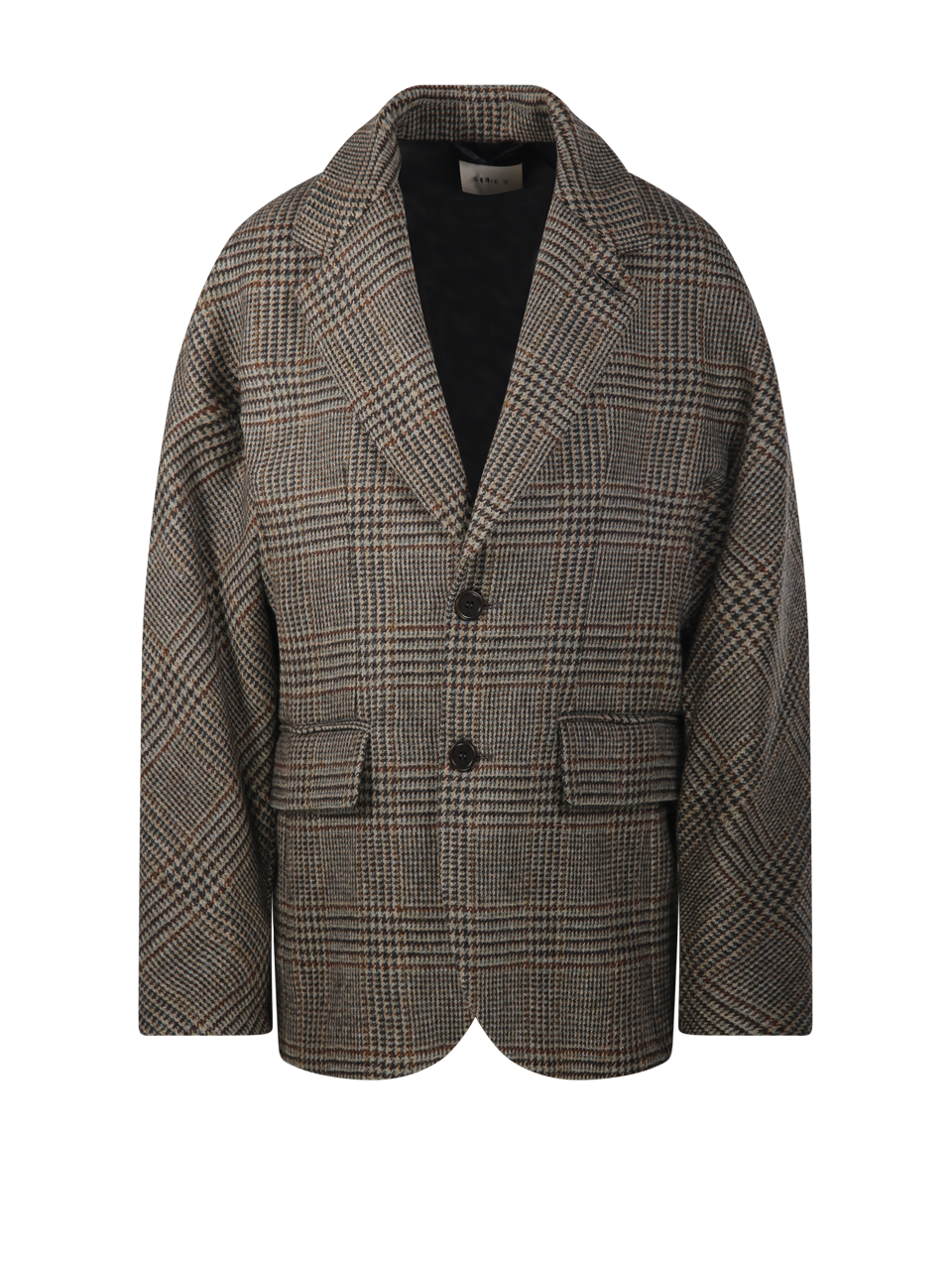 WOMAN SERIE V BROWN WOOL BLAZER