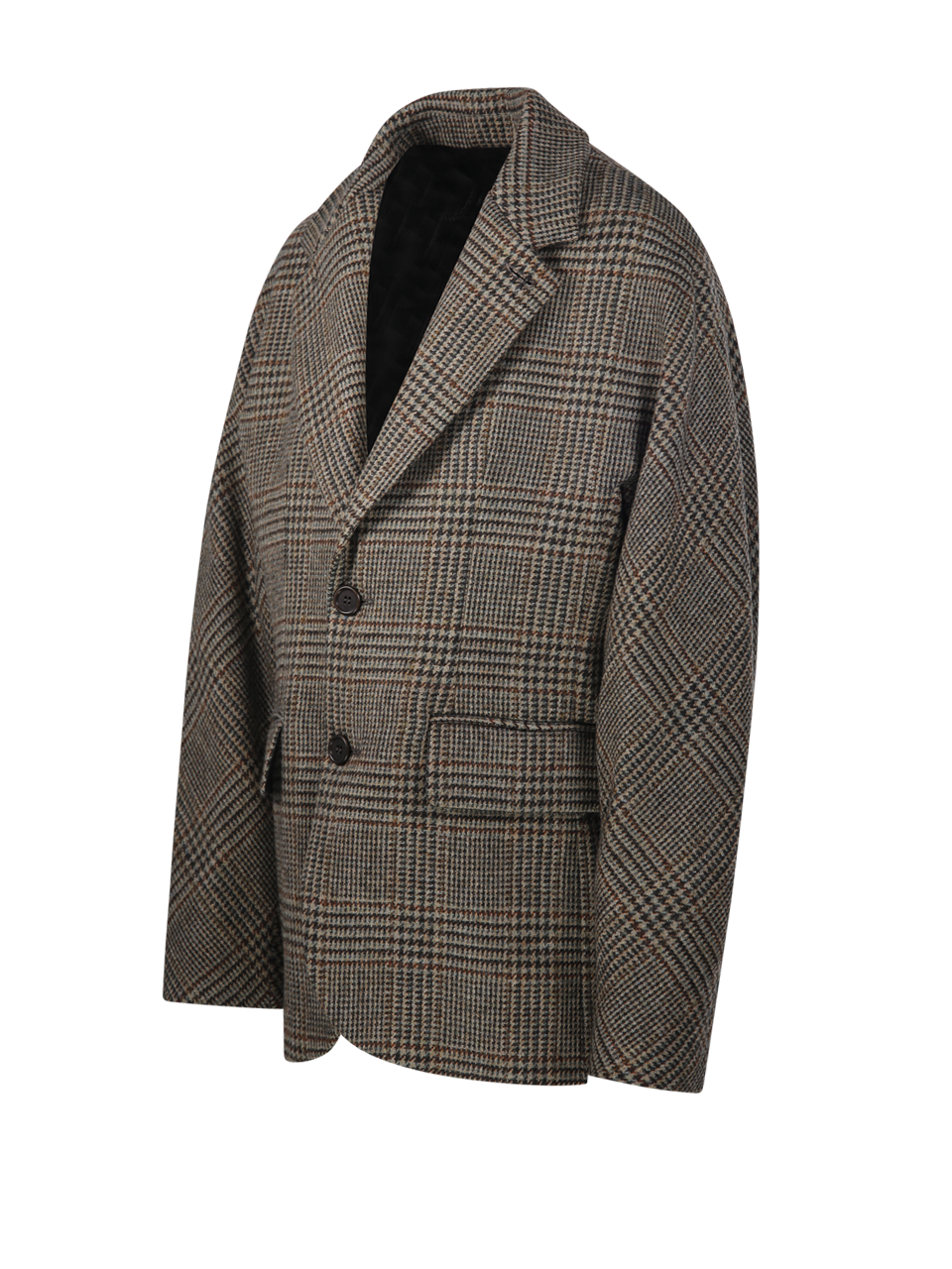 WOMAN SERIE V BROWN WOOL BLAZER