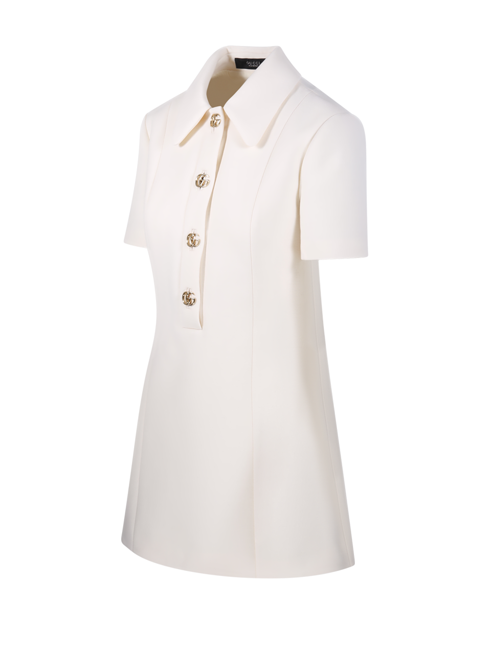 WOMAN GUCCI WHITE WOOL DRESS