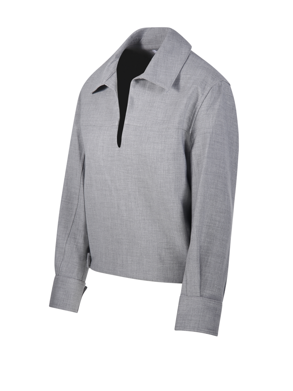 WOMAN OSCAR THE COLLECTION GREY POLYESTER GRYAN BLOUSE