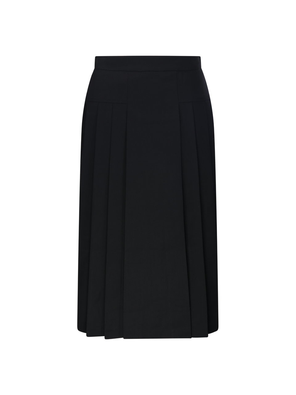 WOMAN SIBEL SARAL BLACK WOOL SKIRT