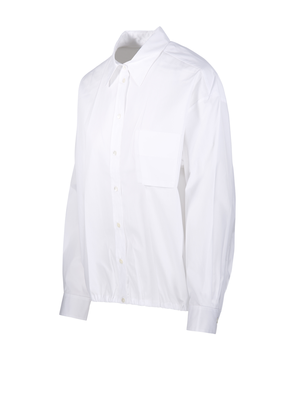 DONNA SIBEL SARAL WHITE COTTON SHIRT