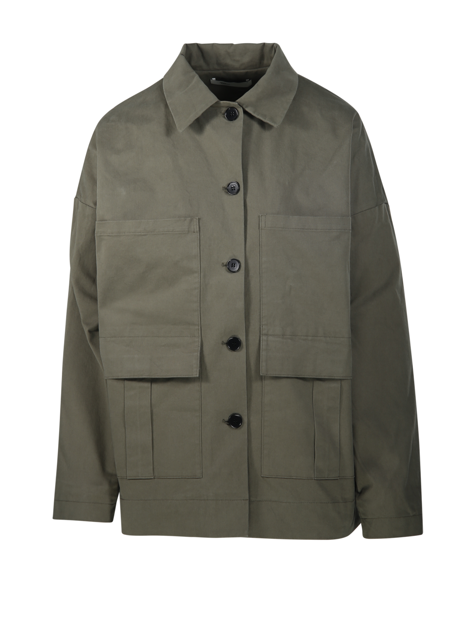 WOMAN SIBEL SARAL GREEN COTTON JACKET