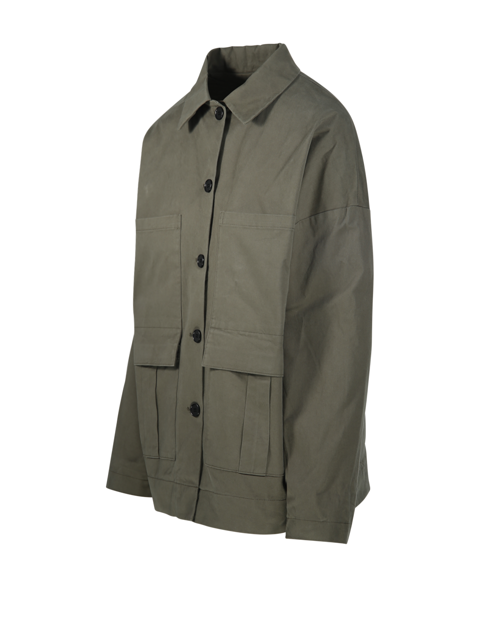 WOMAN SIBEL SARAL GREEN COTTON JACKET