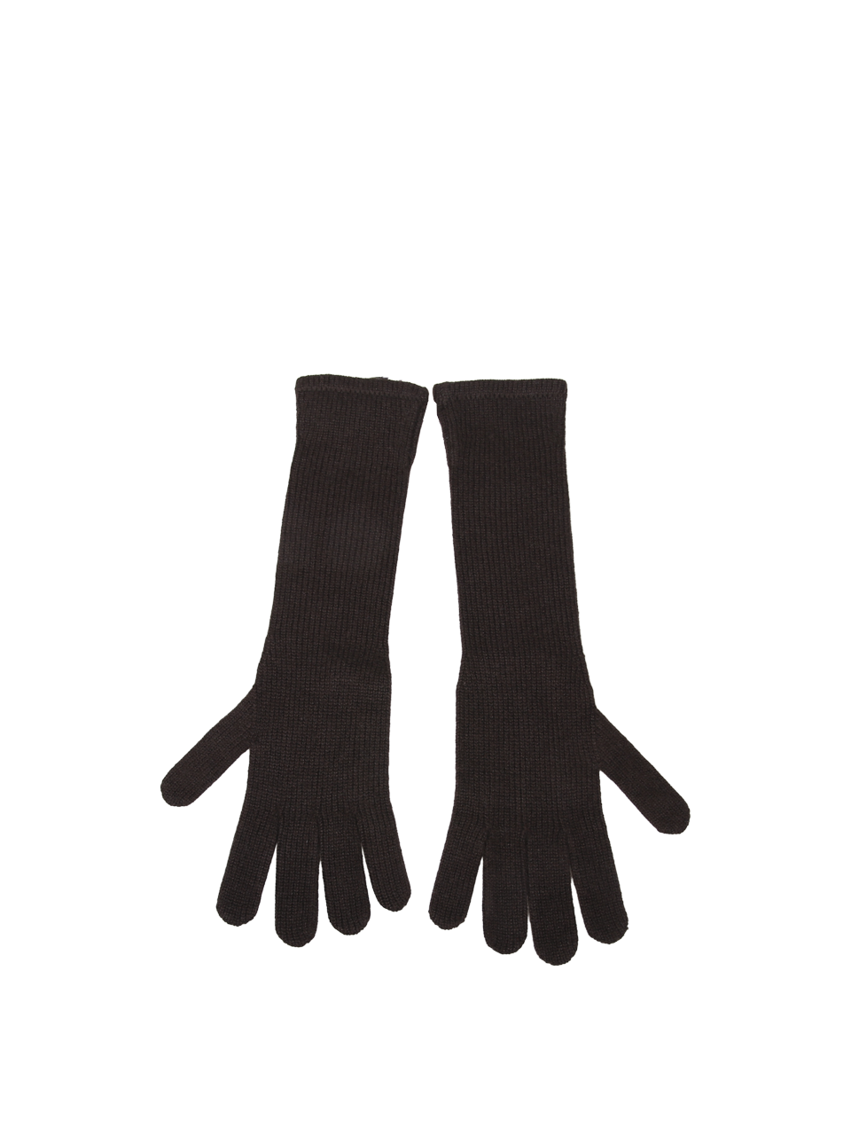 WOMAN MAXMARA BROWN CASHMERE JOCK GLOVES