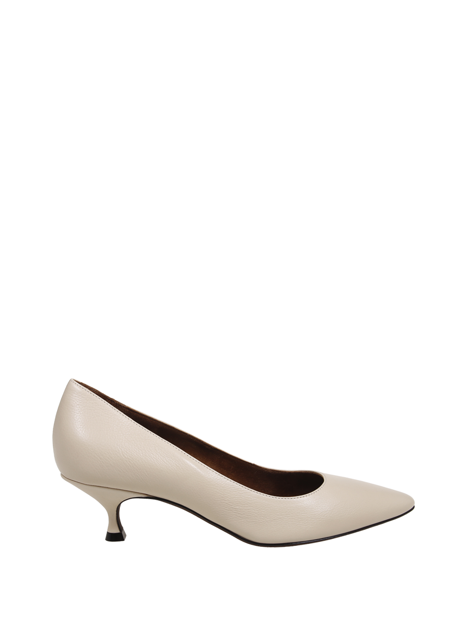 WOMAN HERBERT LEVINE NUDE LEATHER PUMP DU JOUR 50MM