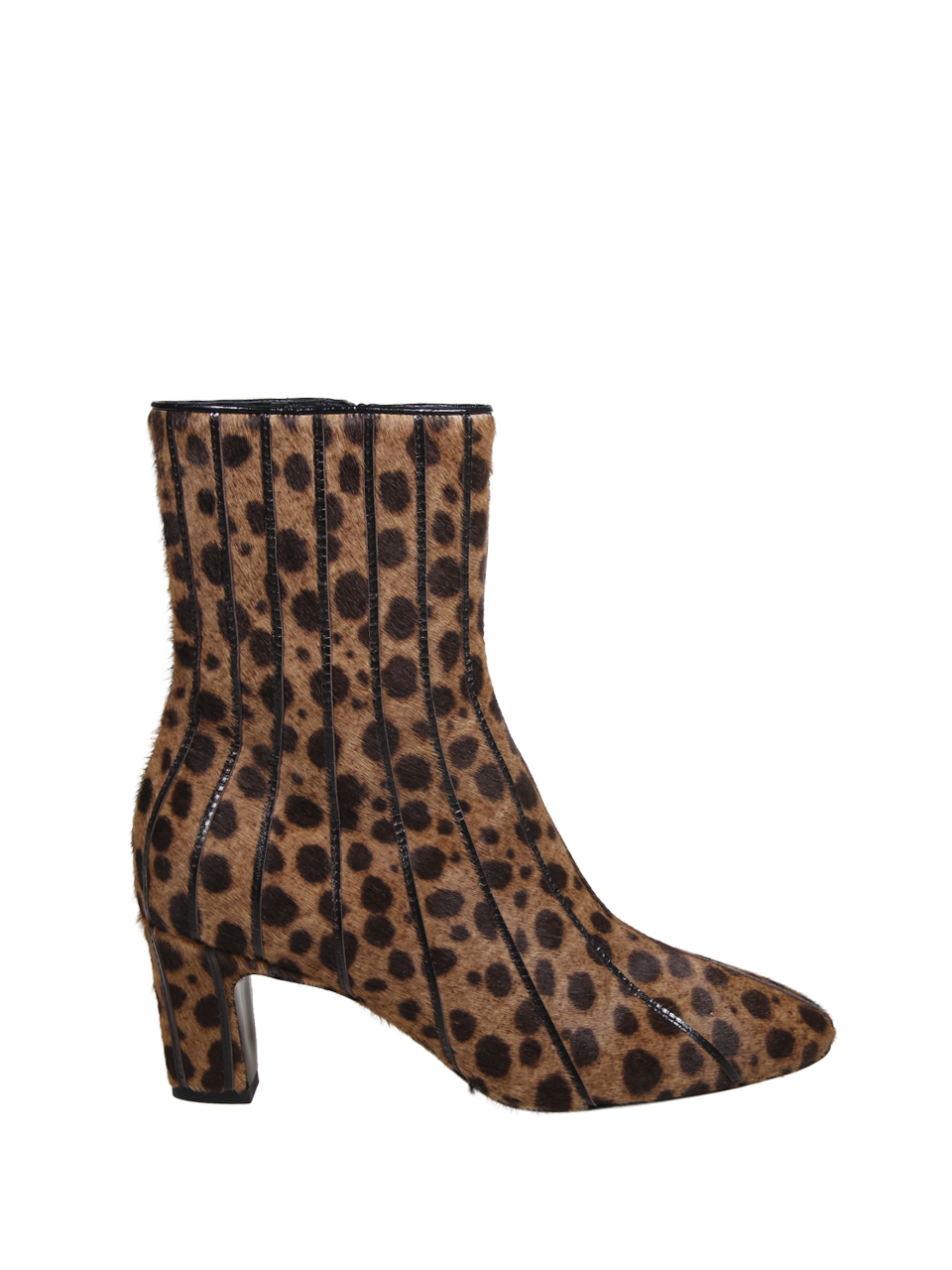 WOMAN HERBERT LEVINE BROWN LEATHER A FINE LINE BOOT 