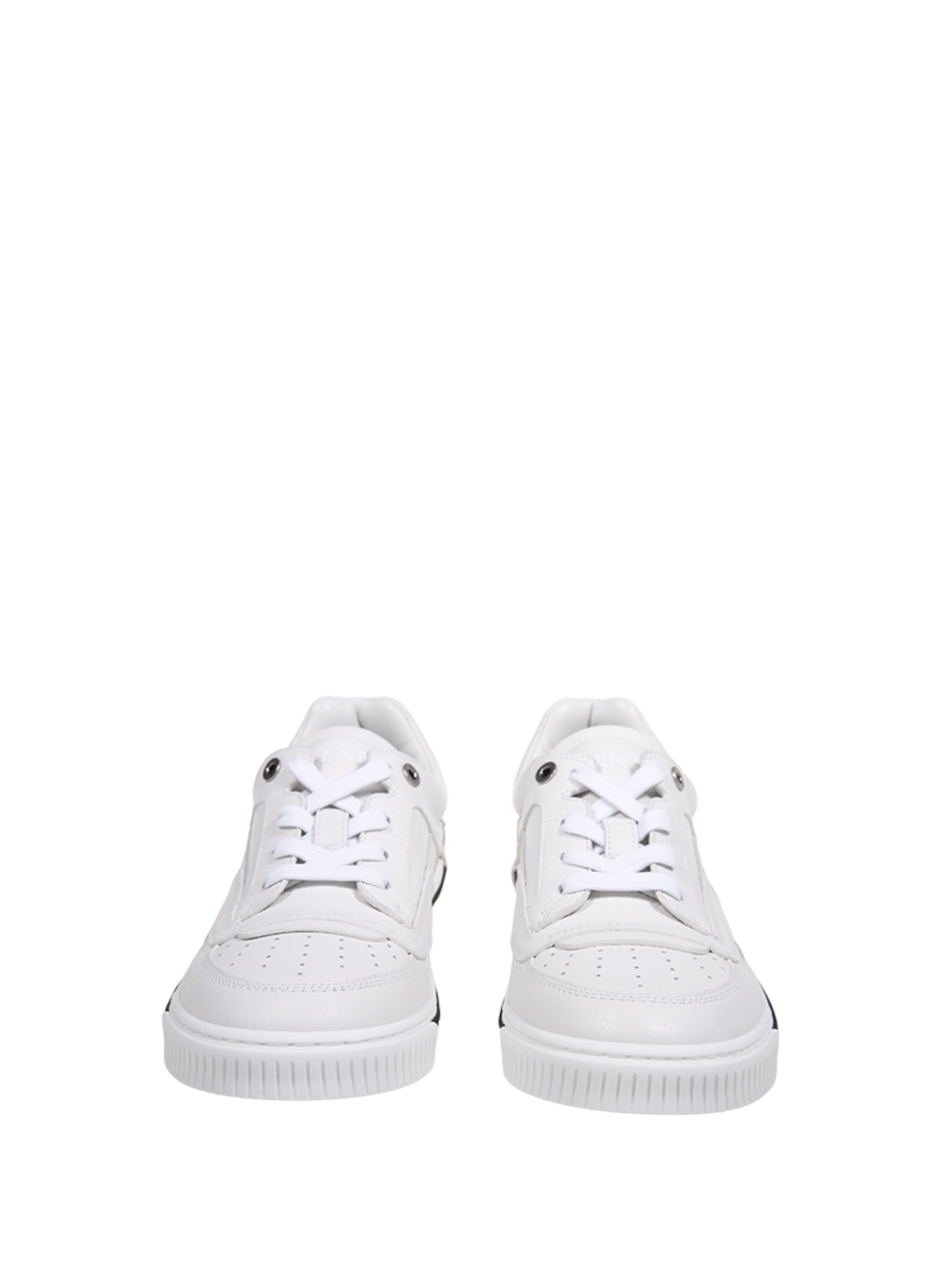MEN FENDI WHITE CALF LEATHER SNEAKER
