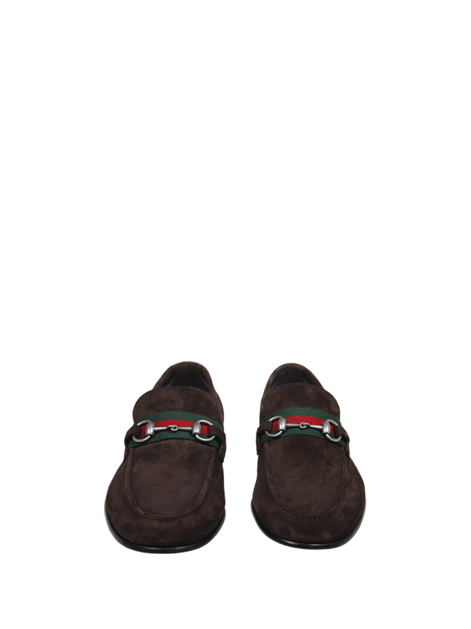 MEN GUCCI BROWN LEATHER NEW POWER 2.0 MOCCASIN