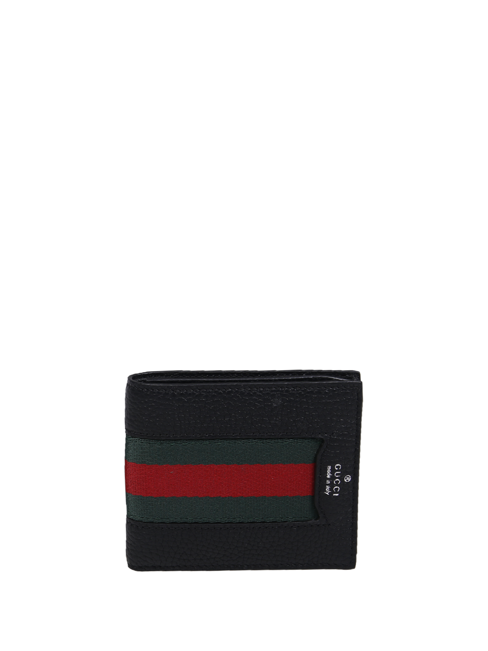 MEN GUCCI BLACK LEATHER WALLET