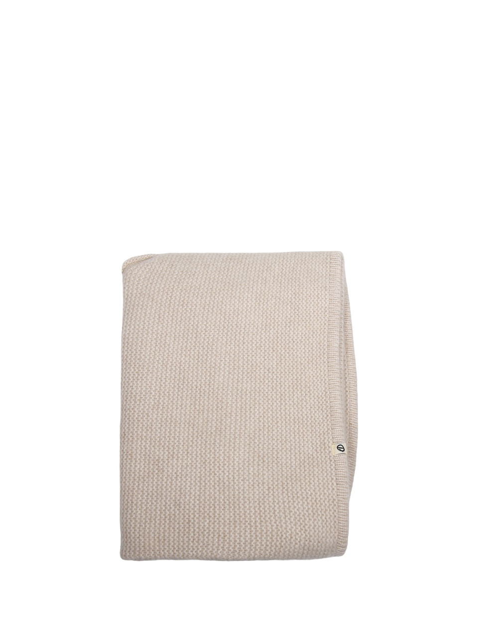 WOMAN OATS & RICE (M&O) IVORY ORGANIC CASHMERE EDEN CASHMERE HOODED SCARF
