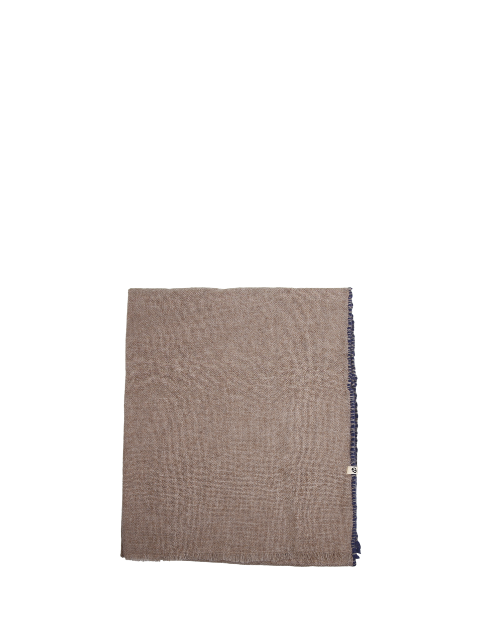 WOMAN OATS & RICE (M&O) BEIGE ORGANIC CASHMERE WEAVER SCARF 