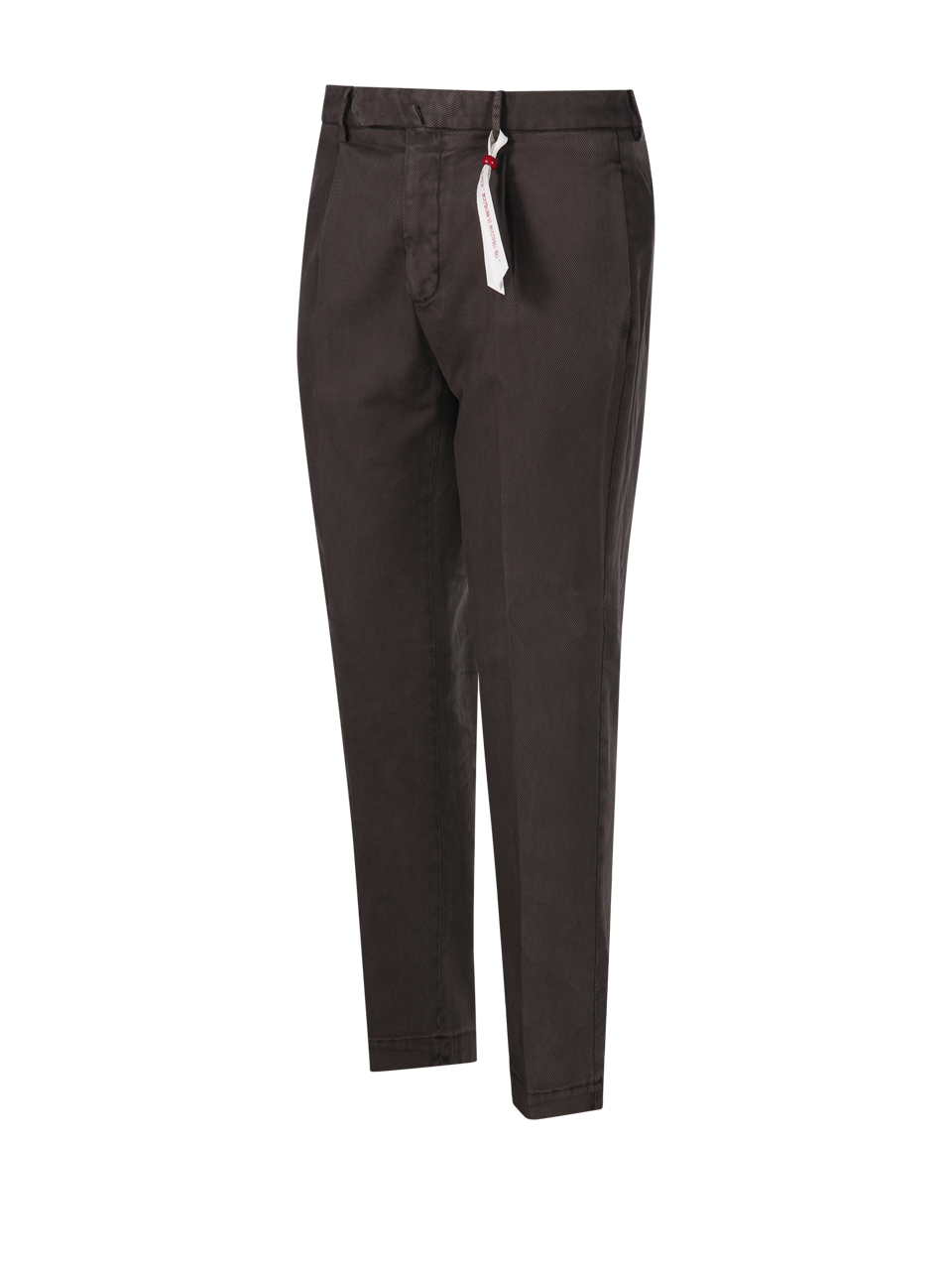 UOMO SANTANIELLO PANTALONI ARECHI  IN COTONE MARRONE 