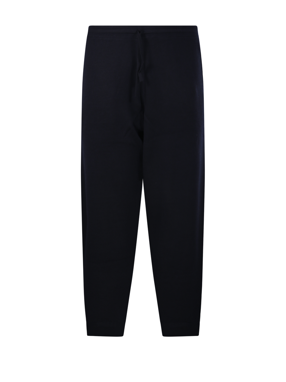 UOMO EMPORIO ARMANI PANTALONI IN LANA VERGINE BLU 