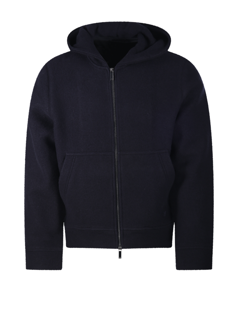 UOMO EMPORIO ARMANI GIACCA IN LANA VERGINE BLU 