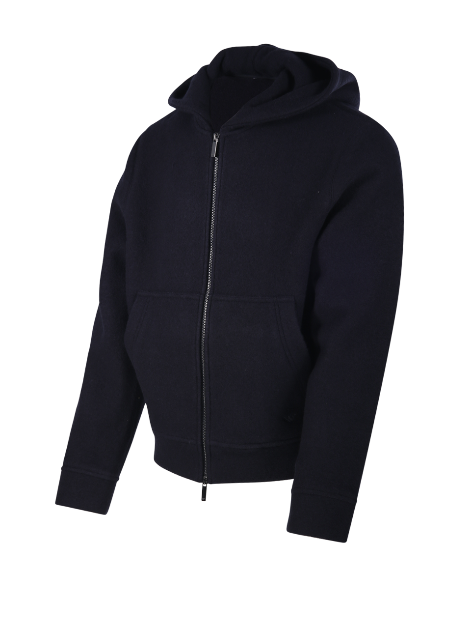 UOMO EMPORIO ARMANI GIACCA IN LANA VERGINE BLU 