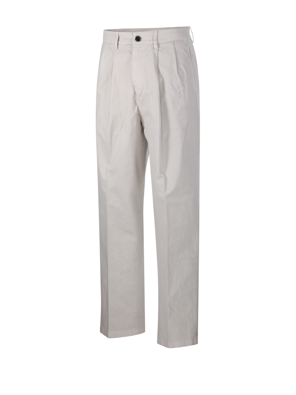 UOMO DEPARTMENT FIVE PANTALONI WHISKY  IN COTONE BIANCO 
