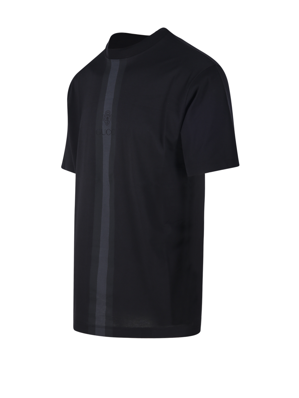 MEN GUCCI BLACK COTTON S/S REGULAR TSHIRT