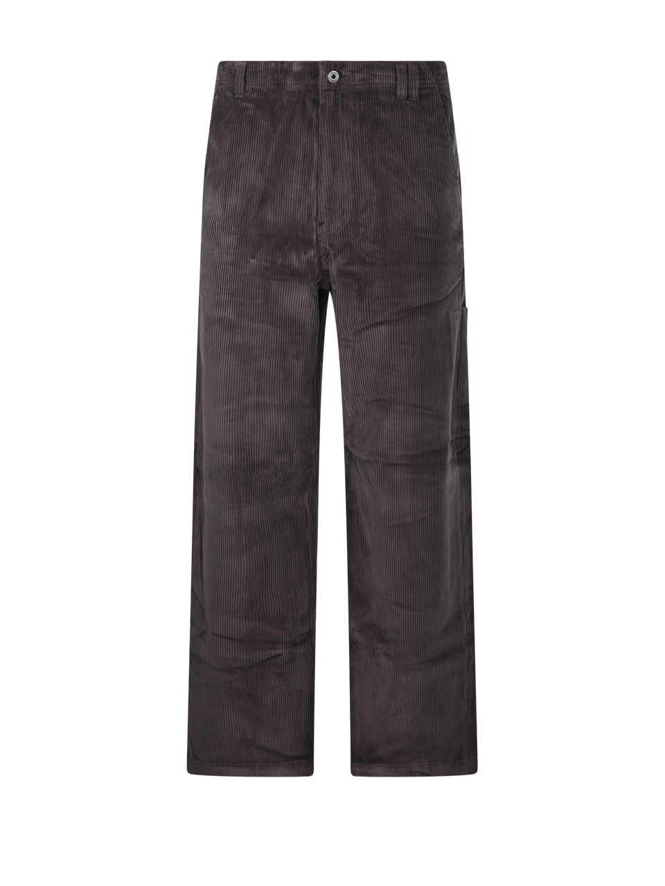 MEN COOR GREY COTTON CORDUROY CARPENTER POCKET PANT