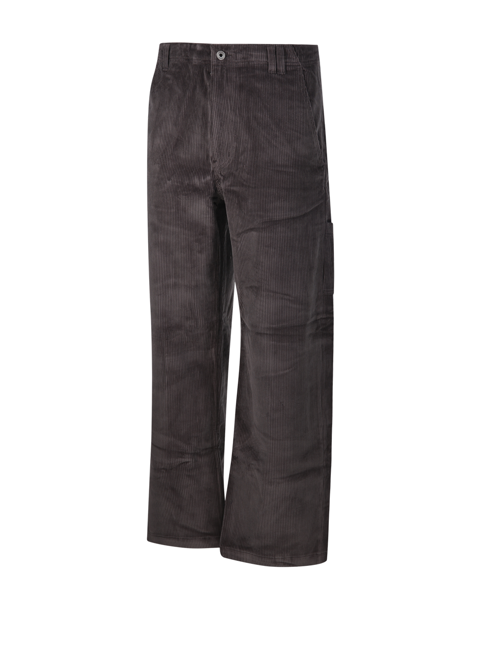 MEN COOR GREY COTTON CORDUROY CARPENTER POCKET PANT
