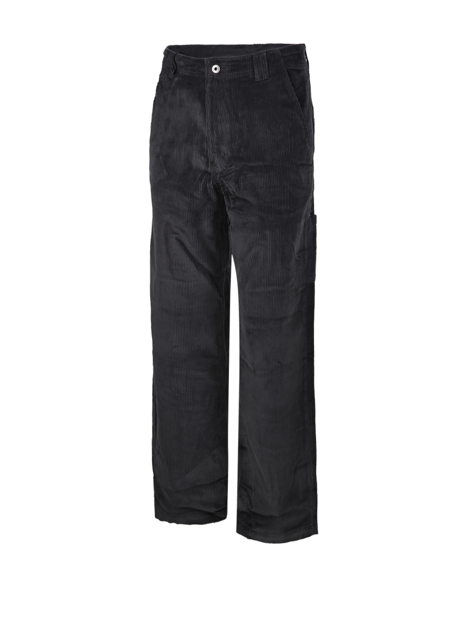 MEN COOR BLACK COTTON CORDUROY CARPENTER POCKET PANT