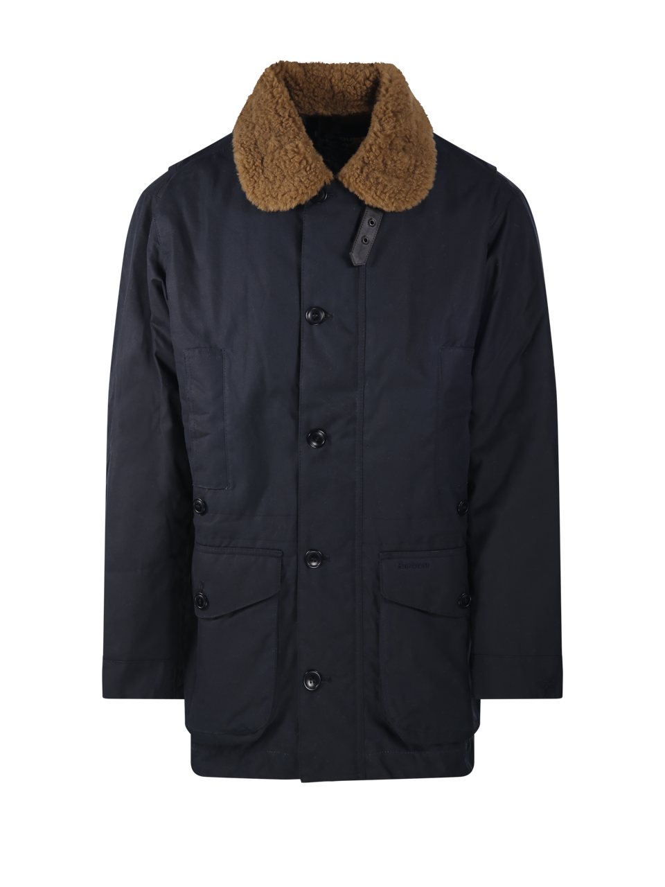 MEN BARBOUR BLUE COTTON WINTER ENDURANCE WAX JACKET