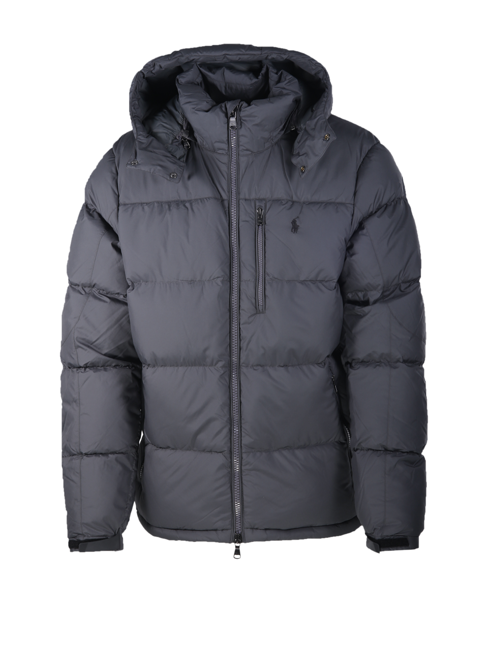 MEN RALPH LAUREN GREY POLYESTER QUILTED BOMBER