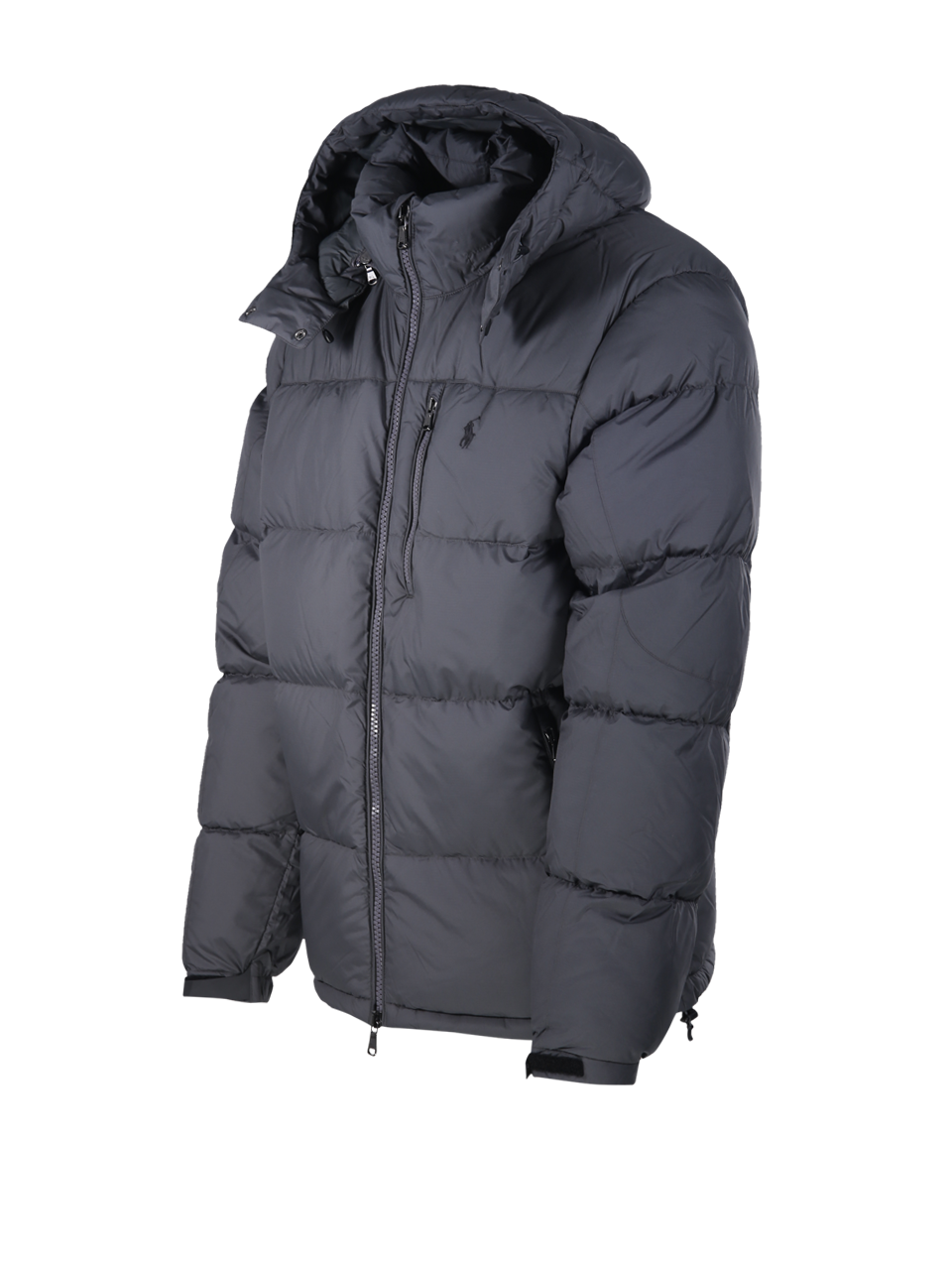 MEN RALPH LAUREN GREY POLYESTER QUILTED BOMBER