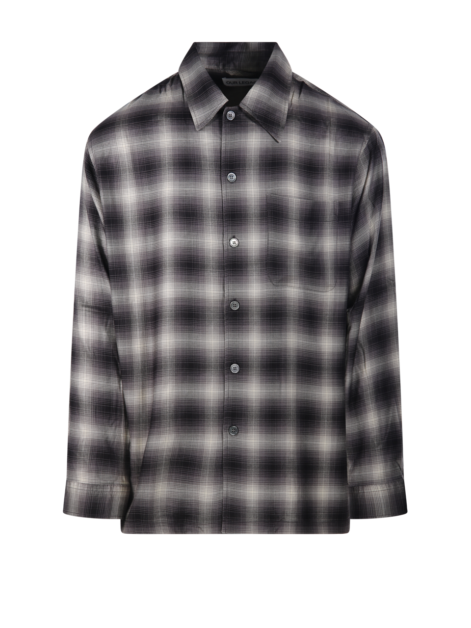 UOMO OUR LEGACY CAMICIA EVERY IN TENCEL GRIGIO 