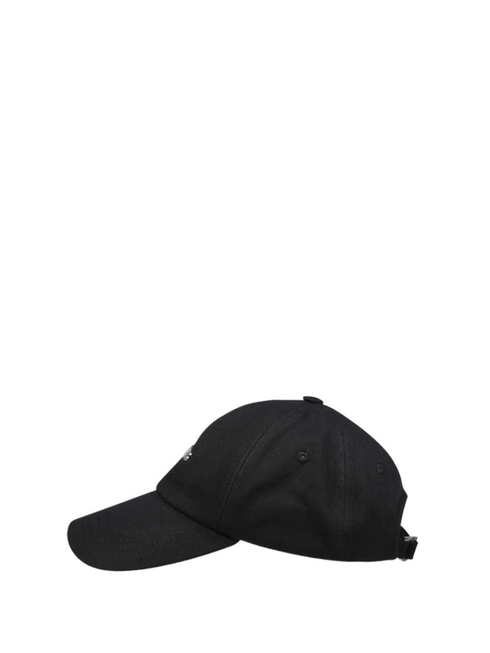 DONNA JACQUEMUS CAPPELLO LA CASQUETTE GADJO IN COTONE NERO